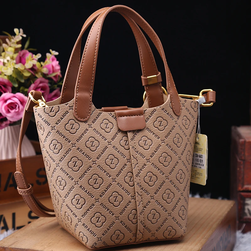 2023 New Famous Designer Shoulder Messenger Bags High Quality Fashion Bucket Bags Famous Designer Luxury Women Leather Handbags