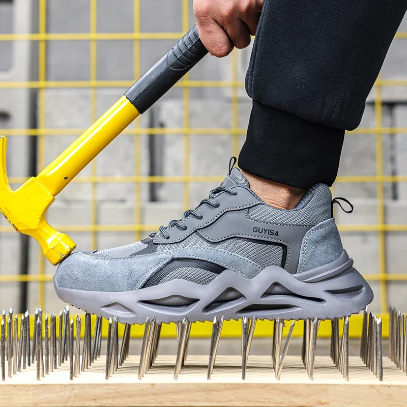 Кроссовки GUYISA мужские противоударные легкие износостойкие дышащие мягкие