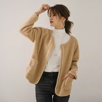 2022 autumn and winter new coat women loose and warm japanese short top women clothing fall jacket for women black jacket