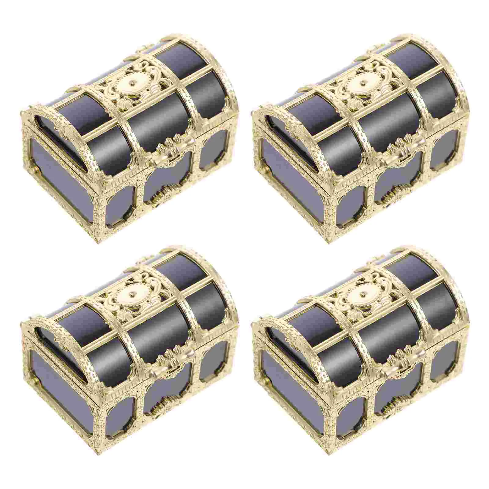 

Treasure Sugar Box Decorative Trunk Game Decoration Birthday Party Favor Props