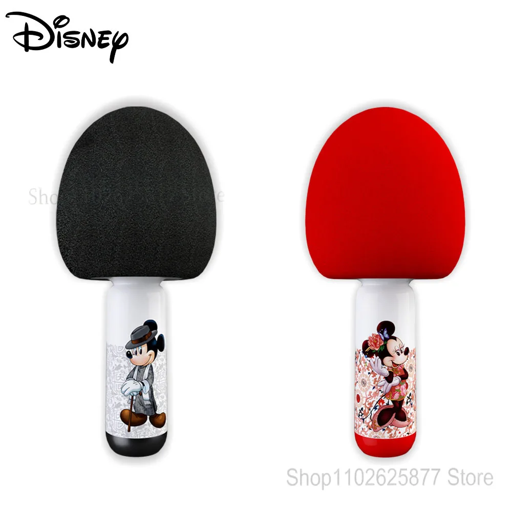 

Портативная колонка-микрофон Disney Микки МИНН Дональд Дак сабвуфер аудио телефон K песня беспроводной Bluetooth-микрофон