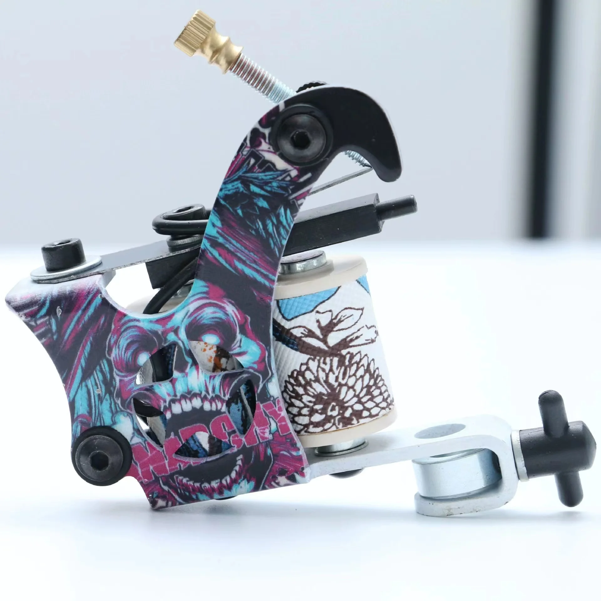 10-Wrap Coil Tattoo Machine Uninterrupted Serif Tattoo Machine Stable Tattoo Machine for Liner Shader Starter Secant Equipment