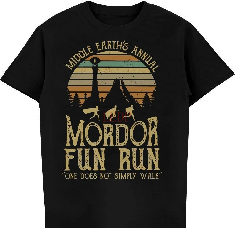 

Средние земли ежегодная рубашка Mordor Fun Run