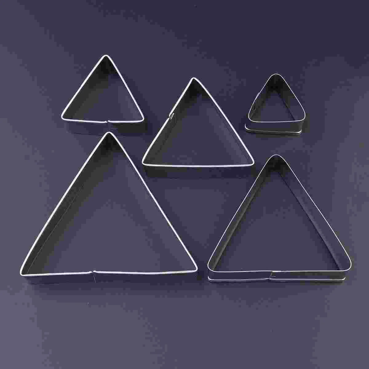 

Cutter Metal Cookie Mold Fondant Dessert Shape Dough Triangle Molds Pan Cake Baking Fruit Scone Sandwich Bread 3D Biscuit