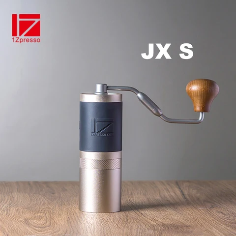 Ручная кофемолка серии 1zat JX/JX-pro/JE, портативная кофемолка из нержавеющей стали с заусенцами 48 мм