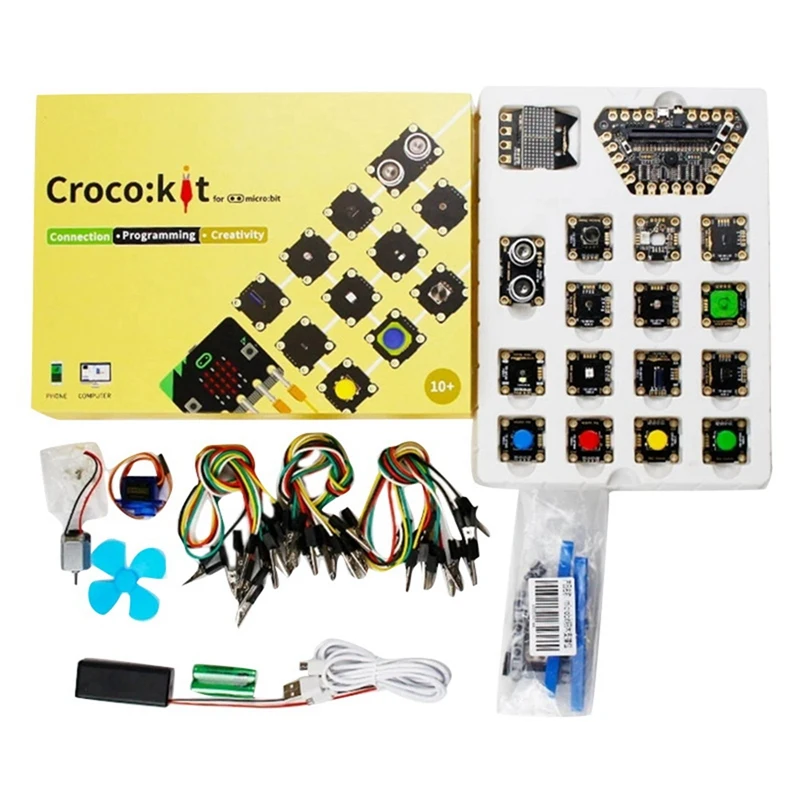 

Стартовый набор с датчиком Microbit V2, программирование микробит, обучение, развитие, плата расширения для начальной и средней школы