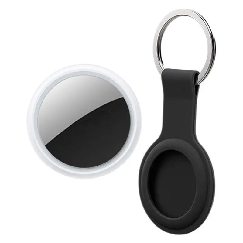 

BlueTooths GPS Locator Mini GPS Trackers Car Round Wireless Device Smart locator For Pet Dog Kids Car Anti Lost Key Accessories
