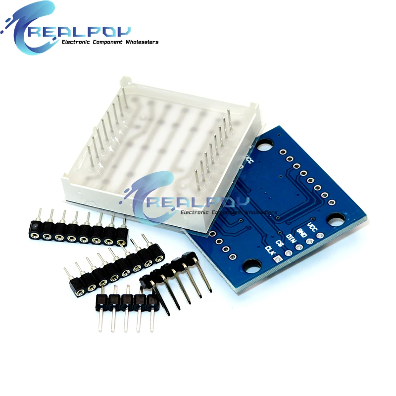 Фото MAX7219 Матричный модуль Модуль микроконтроллера Готовый модуль дисплея для Arduino №5