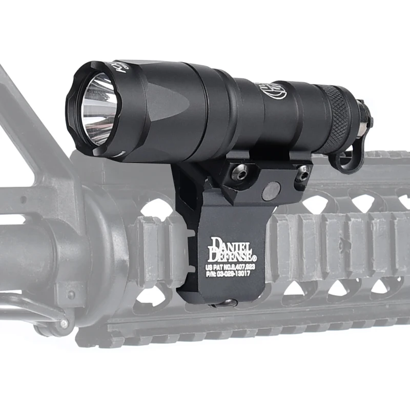 Фото Тактический страйкбол Surefir M300 M300A M600 M600C Flahslight с DD крепление со смещением Fit 20 мм Rail MLOK KEYMOD охотничье оружие №5