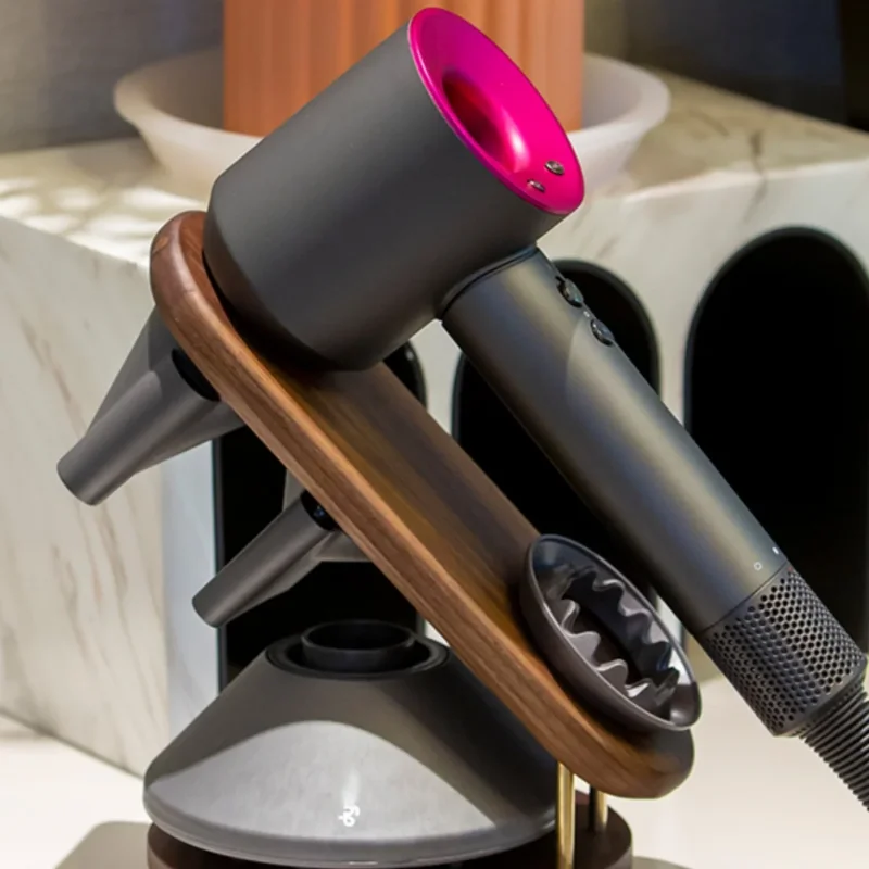 Настенная подставка для фена Dyson Supersonic стеллаж хранения кронштейн из орехового