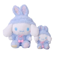 anime surroundings sanrio kuromi cos rabbit plush toys dolls pendants cute cartoon gifts ornaments