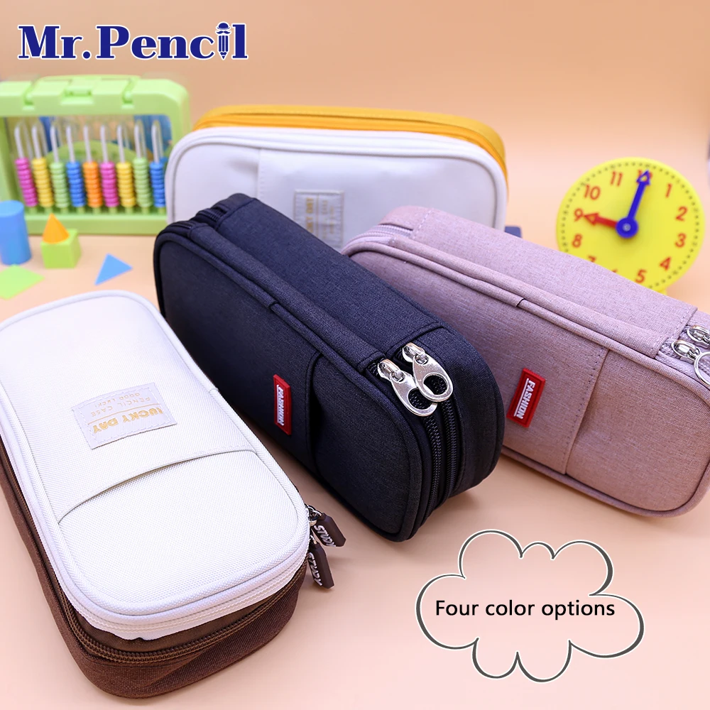 Пенал большой емкости для школы чехол ручек и карандашей мешки хранения