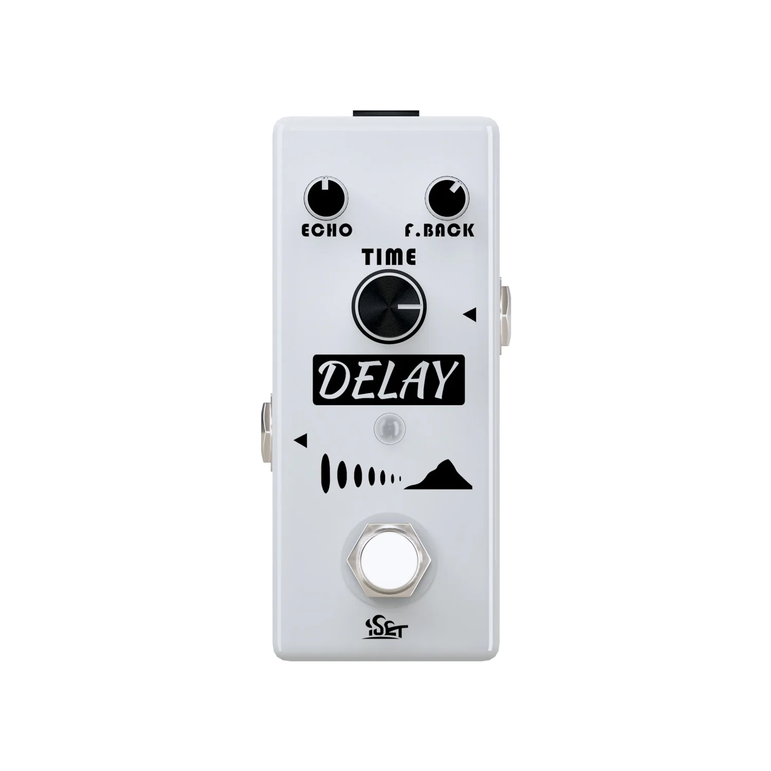

ISET PD-6 Delay Compressor Pure analog full circuit Guitar Effect Pedal For Electric Guitar Bass Ture Bypass Musical Instruments