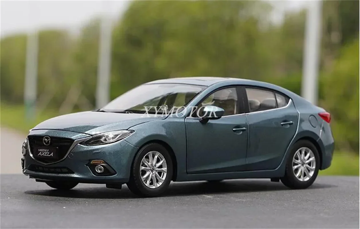 1/18 для Mazda 3 M3 AXELA металлическая литая модель автомобиля игрушки Хобби Подарки