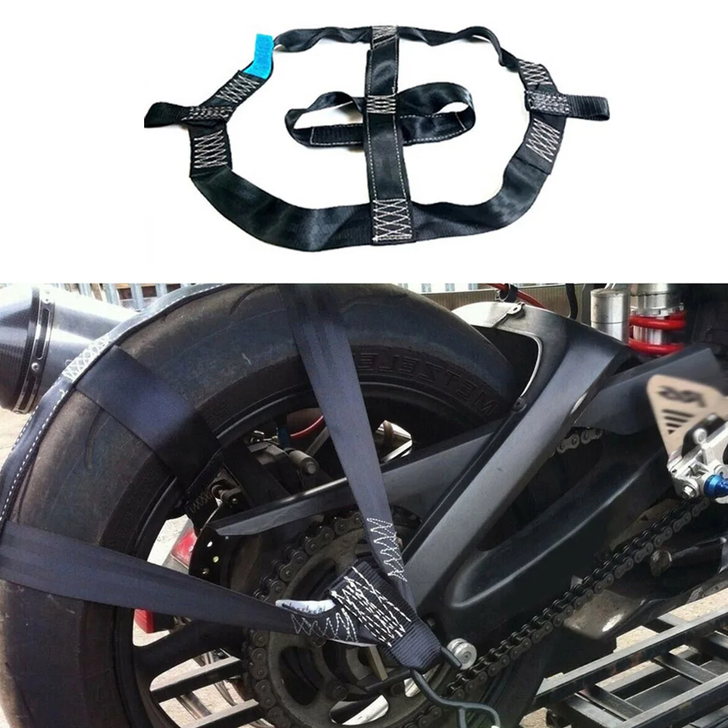 

Tire Fixing Strap Resilience Stabilizing Lanyard Craftsmanship Motorbike Supplies Motorcycle Accessories Tires Fixer