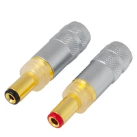 high quality oyaide dc 2 1g 2 5g gold plated dc plug jack connector for audio made in japan