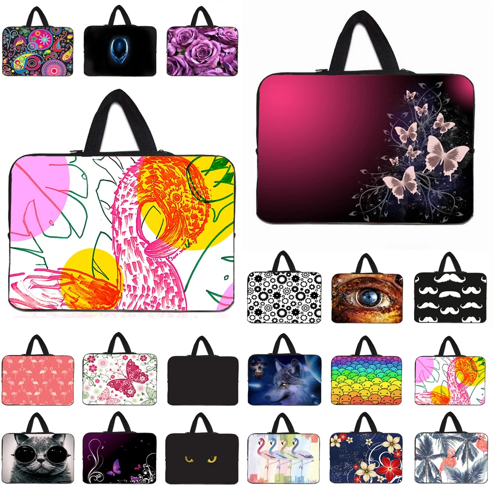 

Charming Neoprene Laptop Handle Bag 10 12 13.3 14 15.4 15.6 16 17 Inch Notebook Carry Case For Toshiba Macbook Pro M1 Chip 13 HP