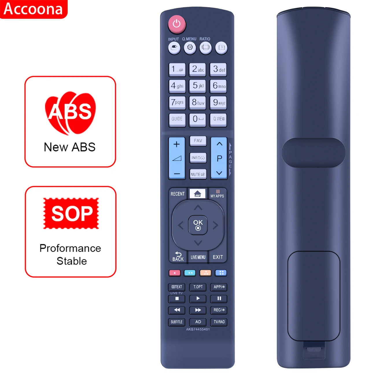 AKB74455401 для пульта дистанционного управления 32LF630V 32LF631V 32LF632V 40LF630V 40LF63 1V