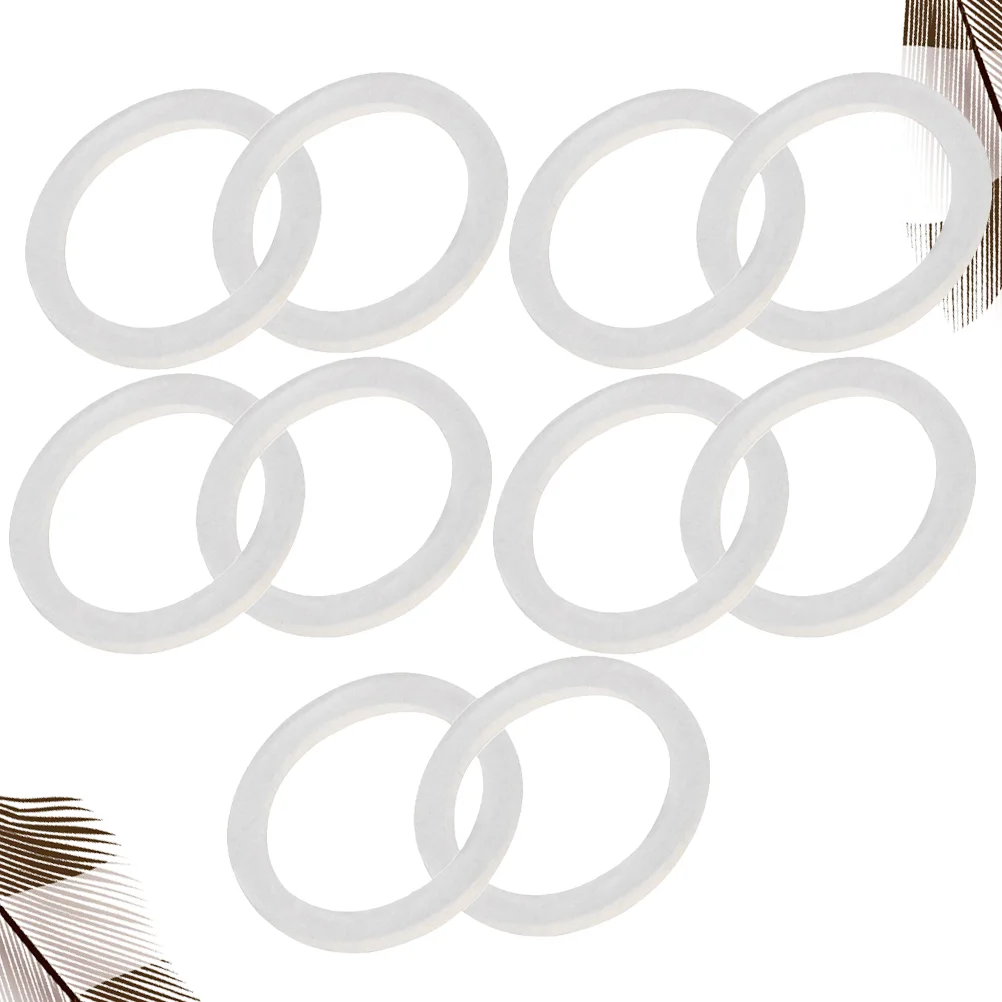 

10Pcs Rings Sealing Rings Kitchen Supplies Replacement Ring Gasket for Coffee