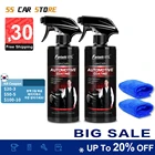 Керамическое покрытие для автомобиля, 500 мл, 9H, нанопокрытие из стекла, кристаллическое жидкое гидрофобное покрытие, водонепроницаемое полировочное покрытие, краска с твердостью 9H