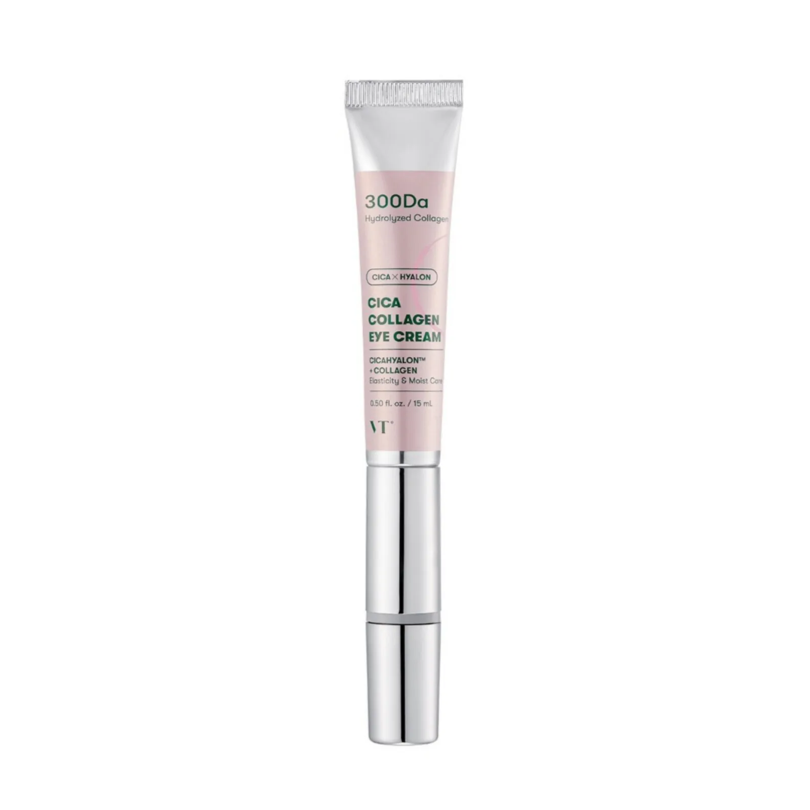 Фото VT Cosmetic 300Da Hydrolyzed Cica Collagen Eye Cream - Укрепляющий и увлажняющий крем для глаз с гидролизованным коллагеном и центеллой, 15 мл №1