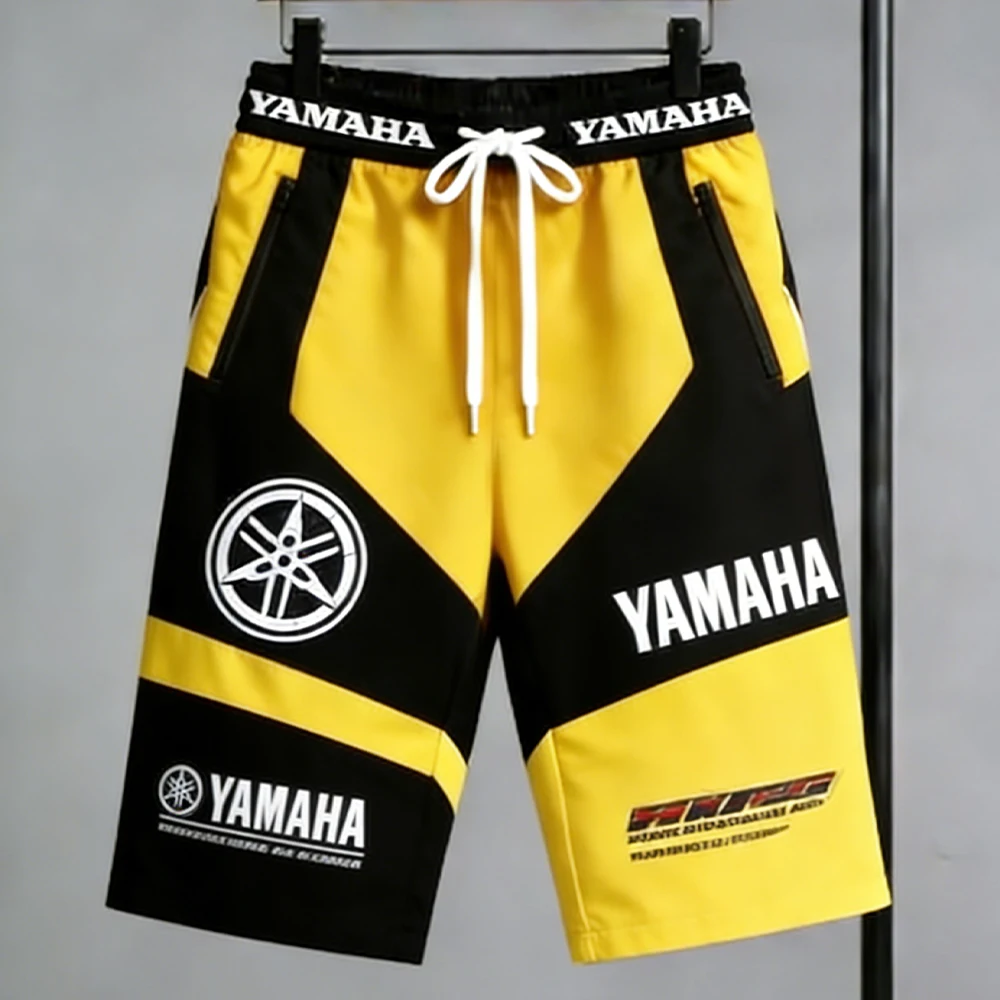 

Дышащие Быстросохнущие Шорты Yamaha Унисекс Для Мужчин, Женщин И Детей, Летние Мотоциклетные Шорты