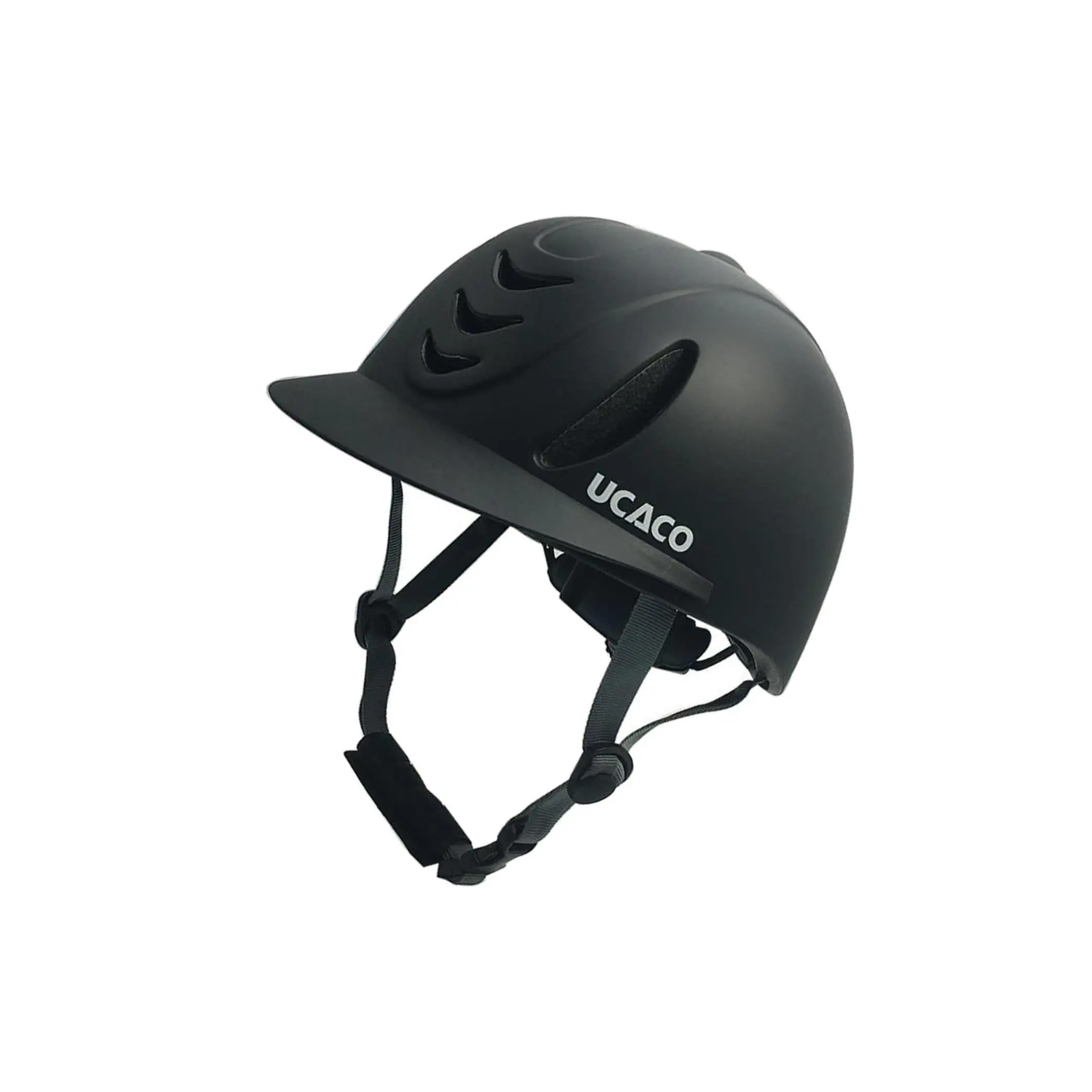 

Starter Equestrian Helmet Safety Helmet for over 13 years Old carbon black