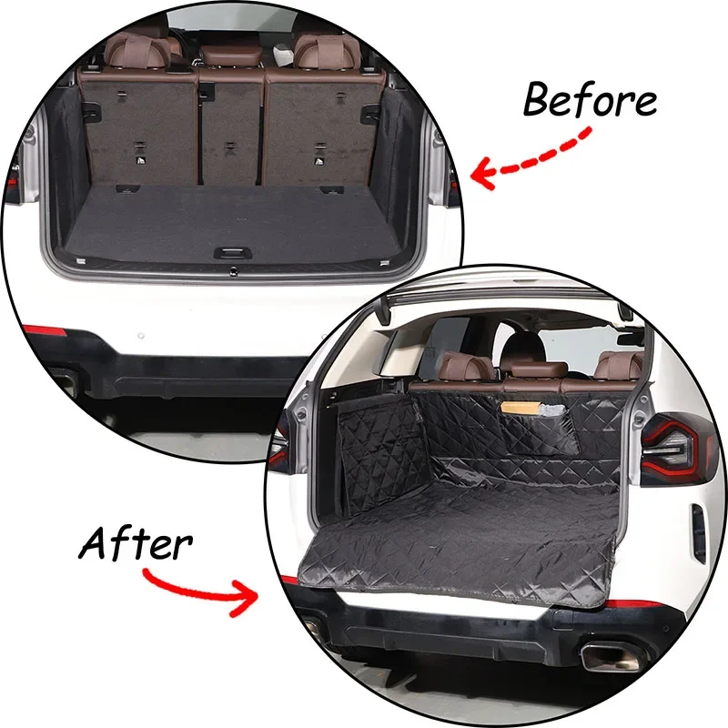 Дорожный Коврик для сиденья собак BMW X3 F25 G01 2011-2023 водостойкая ткань Оксфорд