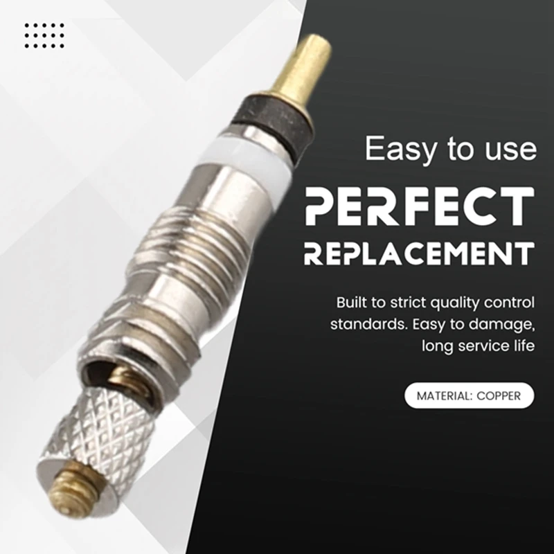 10-компонентный клапанный сердечник для велосипеда сменный бескамерный