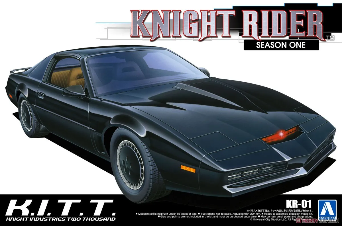 

Aoshin 06320 1/24 масштабная модель автомобиля для Knight Rider 2000K.I.T.T. 1-й сезон, сборная Игрушечная модель автомобиля