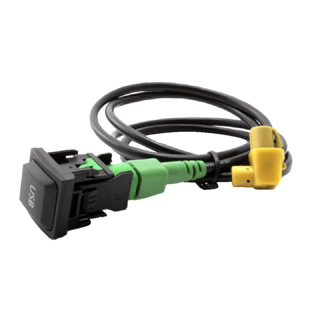 

USB переключатель проводной кабель адаптер для BMW 3 E90 E91 E92 X5 X6