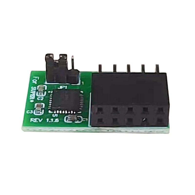 10-контактный модуль TPM2.0 для SuperMicro AOM-TPM-9670H. Повышенная безопасность и