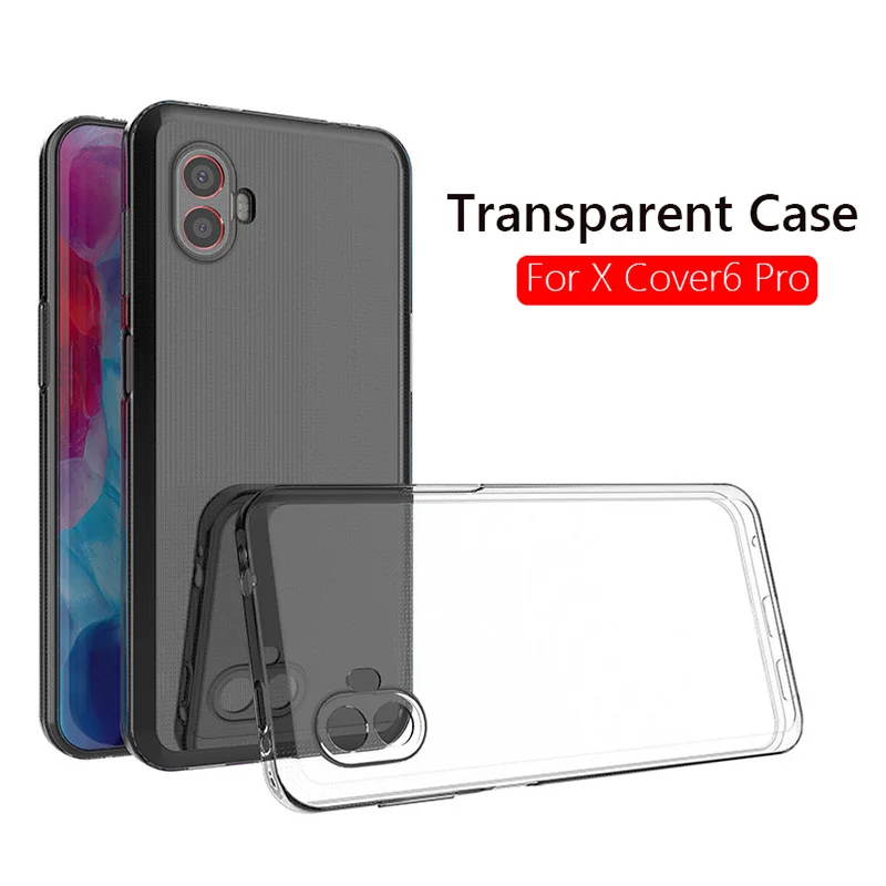 В наличии Простой Тонкий мягкий прозрачный чехол из ТПУ для телефона Samsung Galaxy X Cover6 Pro 2 X Cover 6 Pro