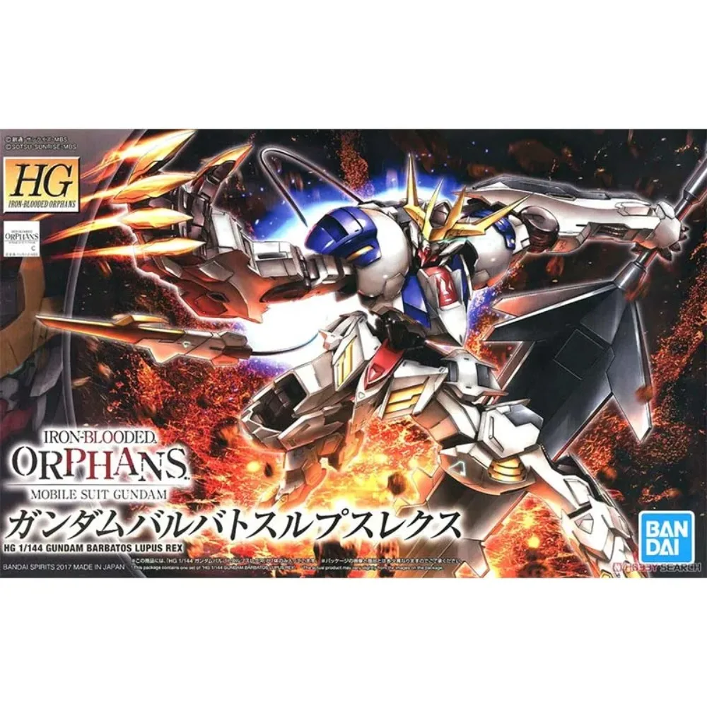 Фото Bandai Gundam Model Kit HG IBO Bae Barbatos Lupus Rex Gusion Rebake Flauros Ryusei Go Kimaris Vidar Gunpla Аниме Фигурки №5