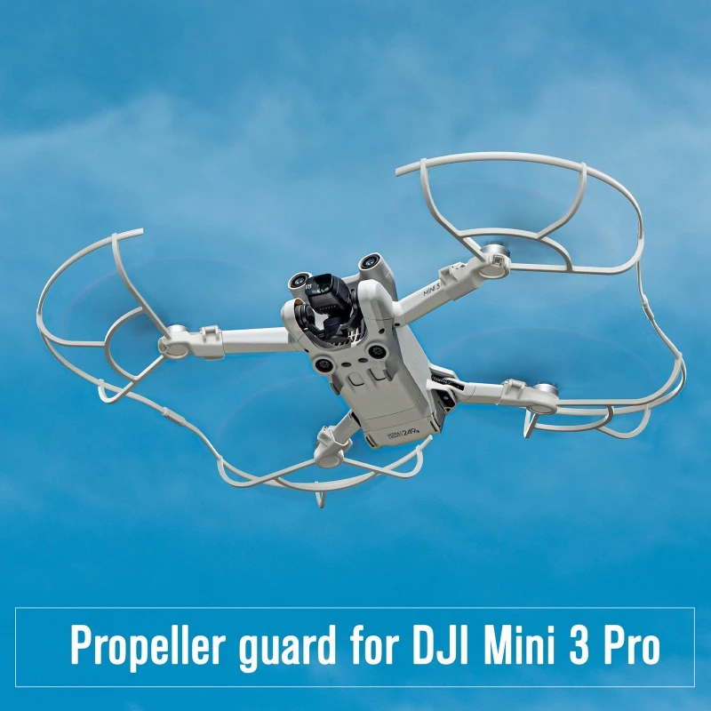 

4pcs Drone Props Blade Protector Ring Cover Compatible with Mini 3 Pro Quick Release Propeller Guard Protective Kit