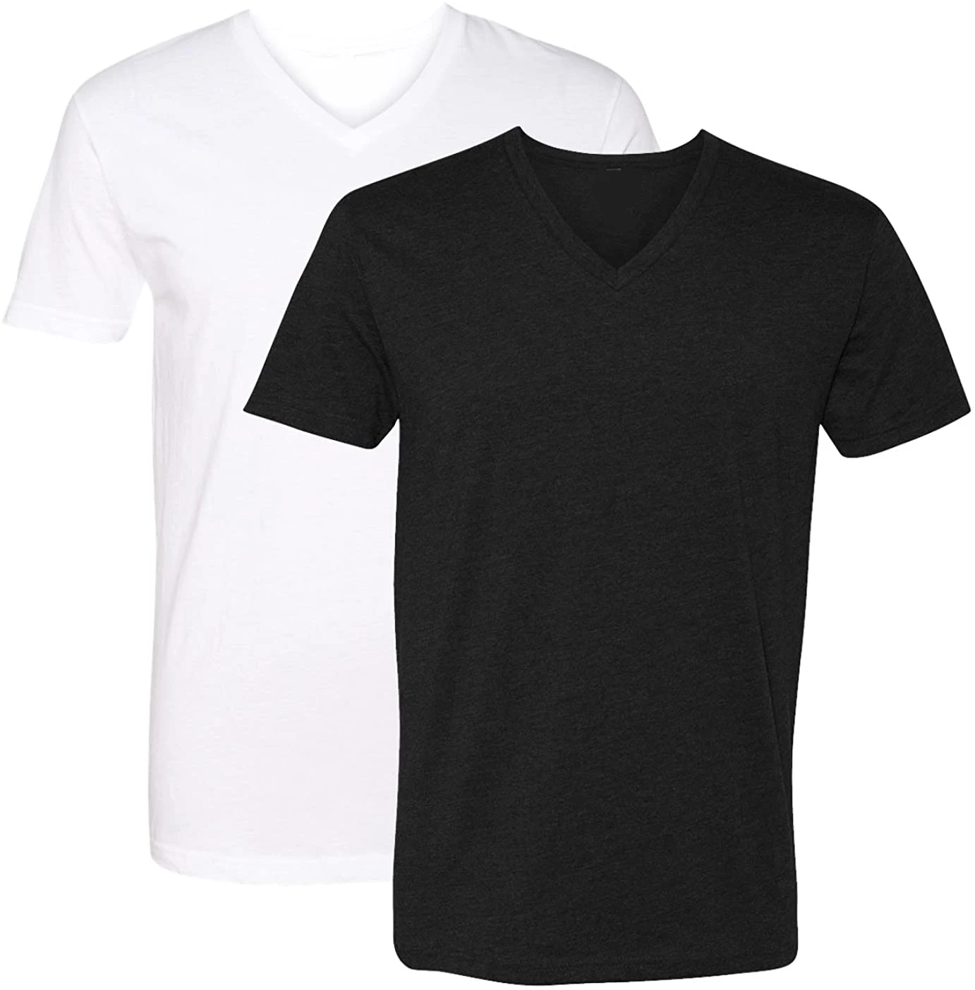 

Pleated T-Shirt White Black Top
