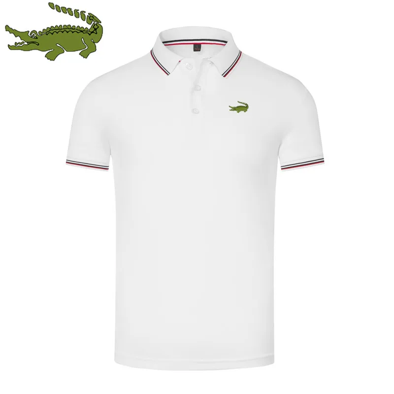 

New Summer Fit Men's Casual Fashion Comfortable Breathable Polo Shirts Hot Selling Anti-pilling Short-Sleeve Polo Shirt for Men