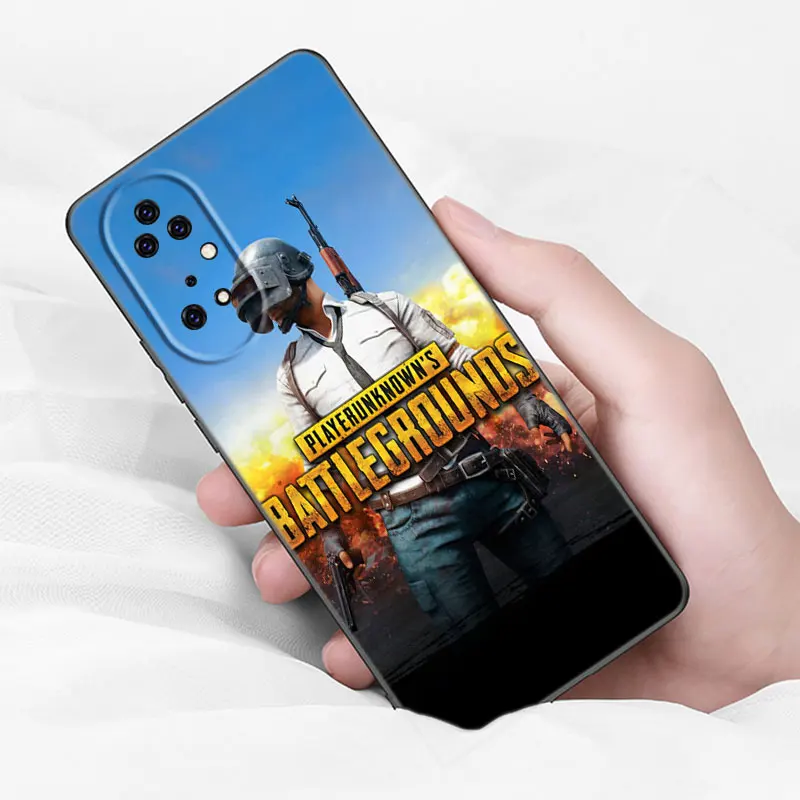 Игровой чехол Pubg для Huawei P50 P40 P30 P20 Pro P10 P9 P8 Lite 2017 P Smart Z S 2021 2020 2019 2018 черный |