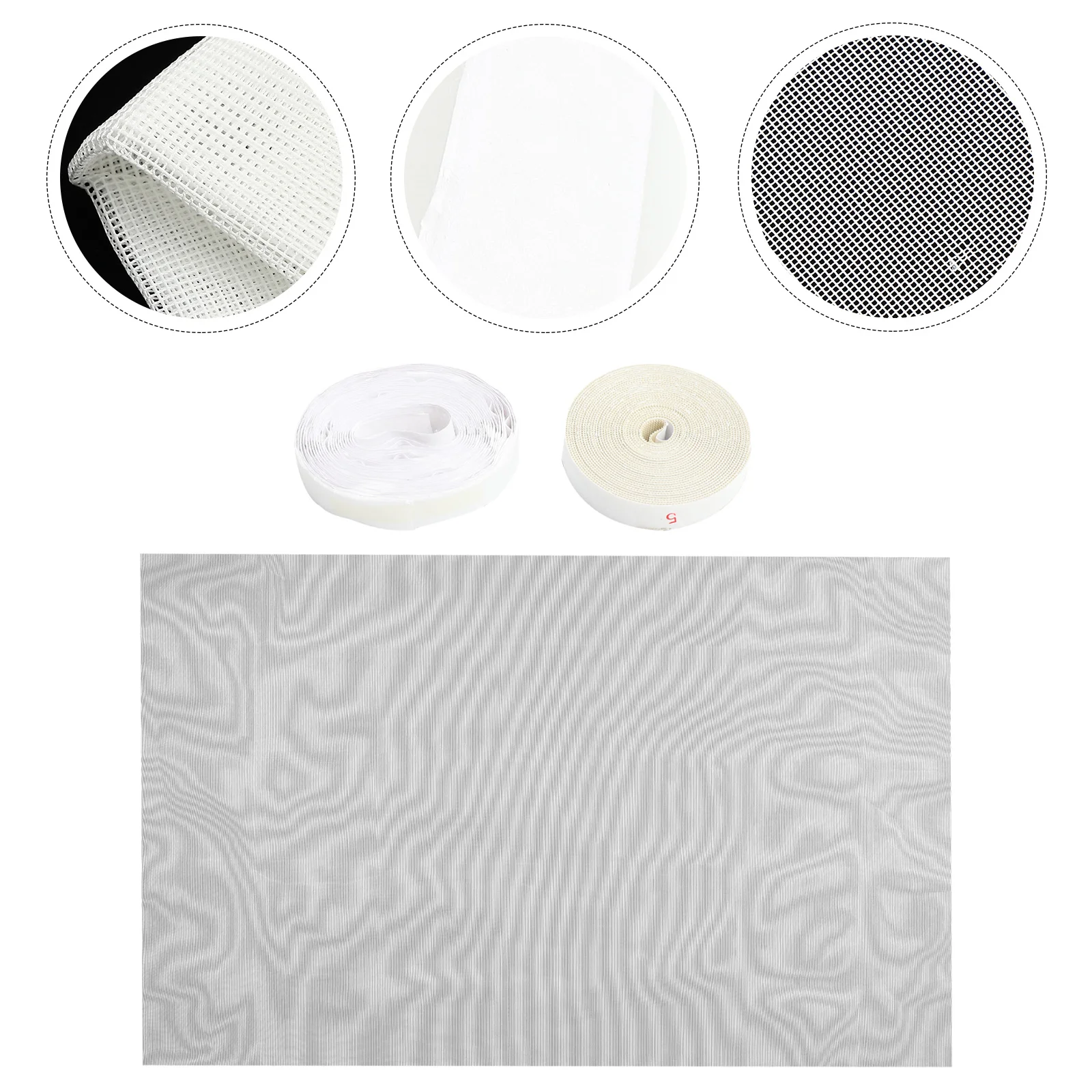 

Screen Window Door Fly Mosquito Stick Insect Diy Curtain Windows Screens Nets Privacy Removable Net Mesh Adhesive