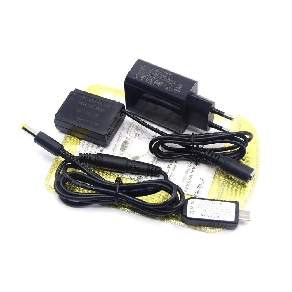 Фальшивый аккумулятор BP-1030 BP1030 + быстрое зарядное устройство PD 9V Decoy цифровой