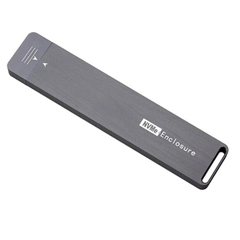 

USB 3,0 M.2 NVME Внешний жесткий корпус PCI-E X4 X2 M2 для типа A M Key SSD чехол с поддержкой 2280 2260 2242 HDD адаптер карты