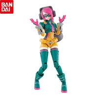 genuine bandai girl gun lady bianca anime figures assembly model action figure collection model toy gift for children