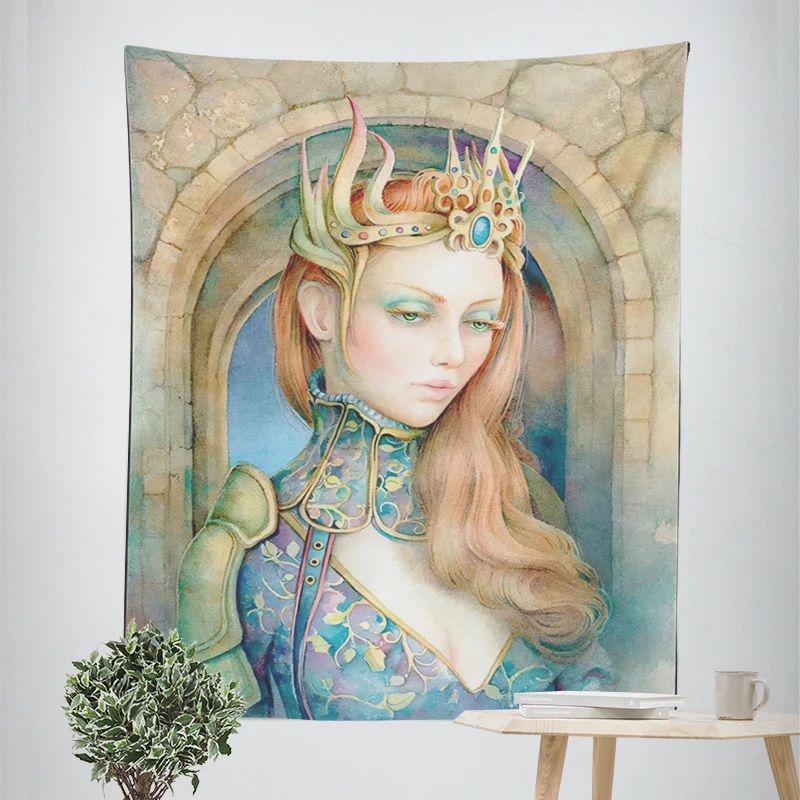 Домашний декор комнатный настенный гобелен в естественном стиле Настенный для