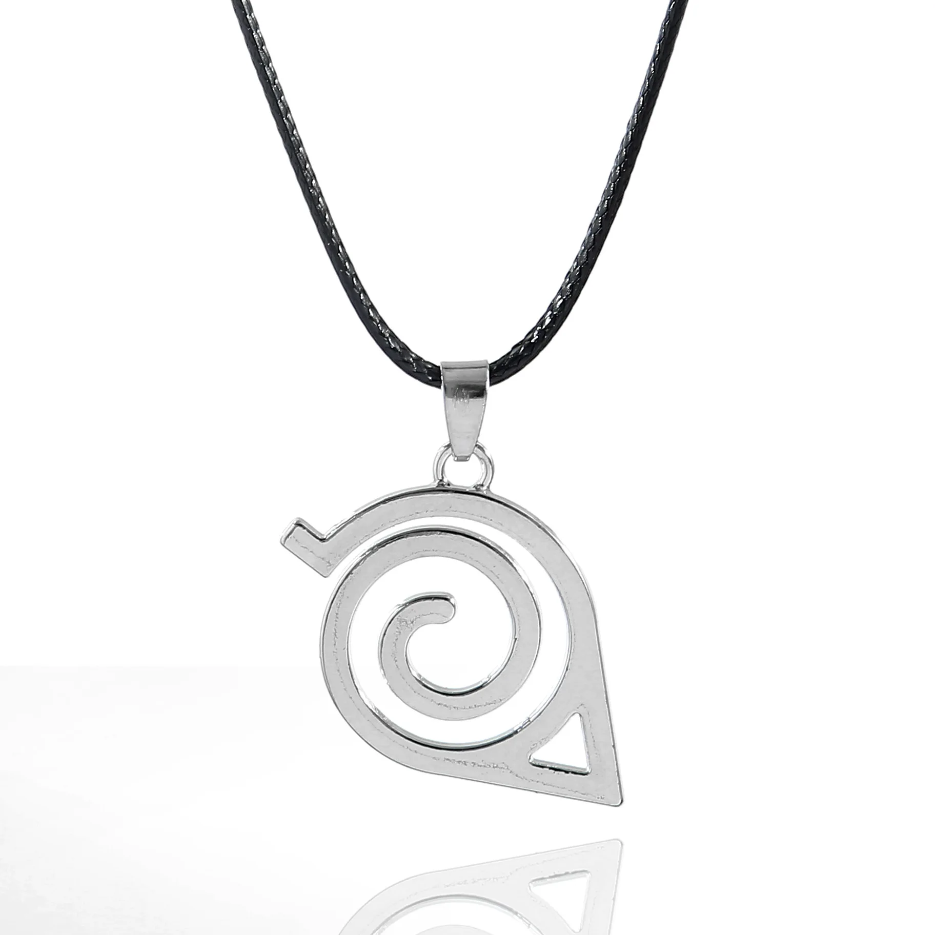 

Anime Akatsuki Leaf Symbol Necklace For Women Man Cosplay