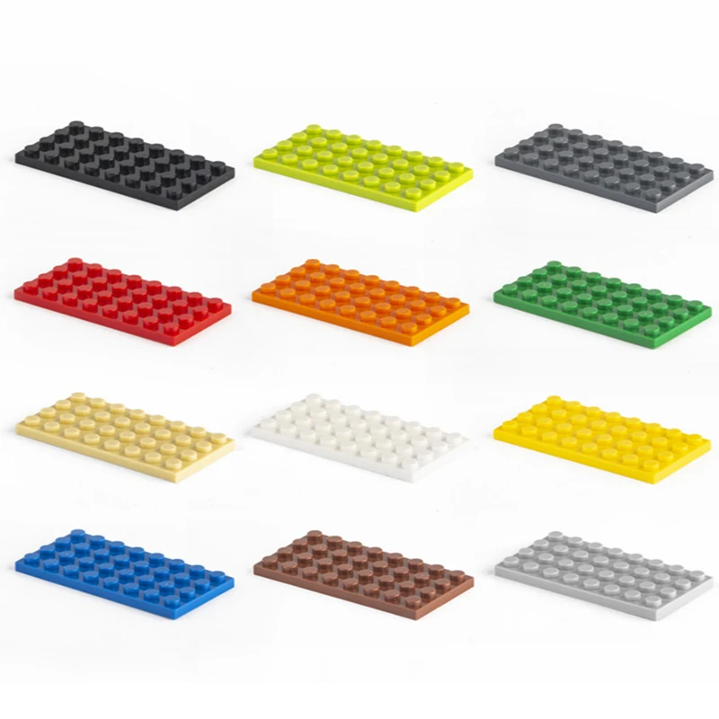100 г мелкие частицы 3035 4x8 пластина кирпич строительный блок DIY части Buildmoc