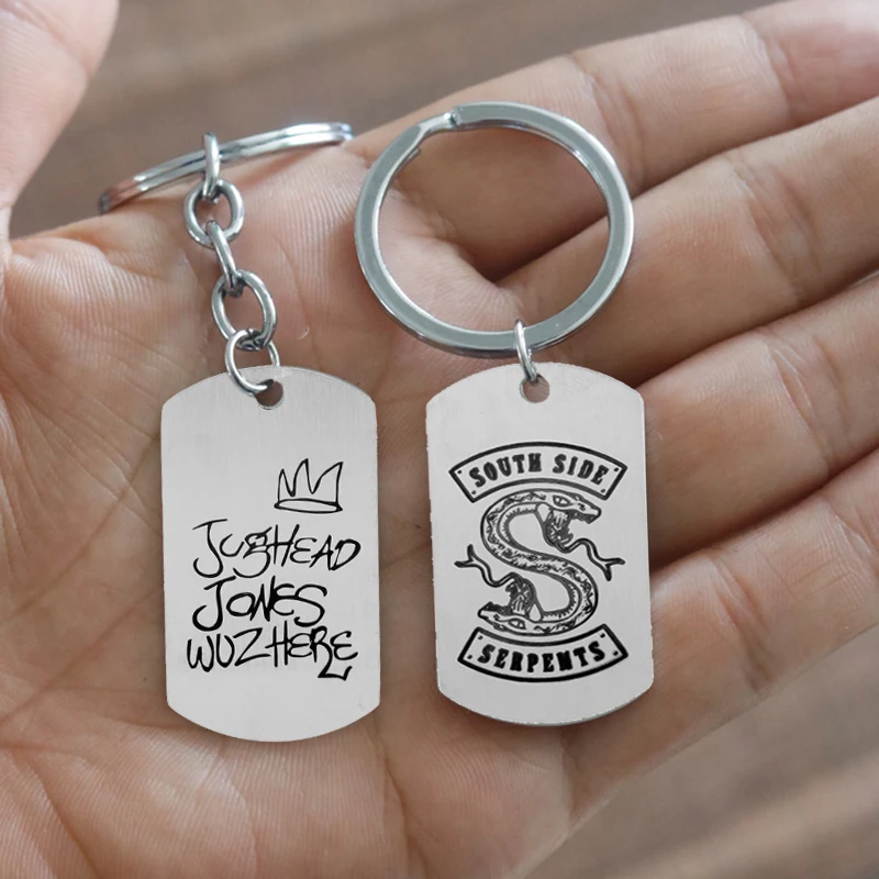 Ожерелье для собак из нержавеющей стали подвесное колье с бусинами South Side Serpents в