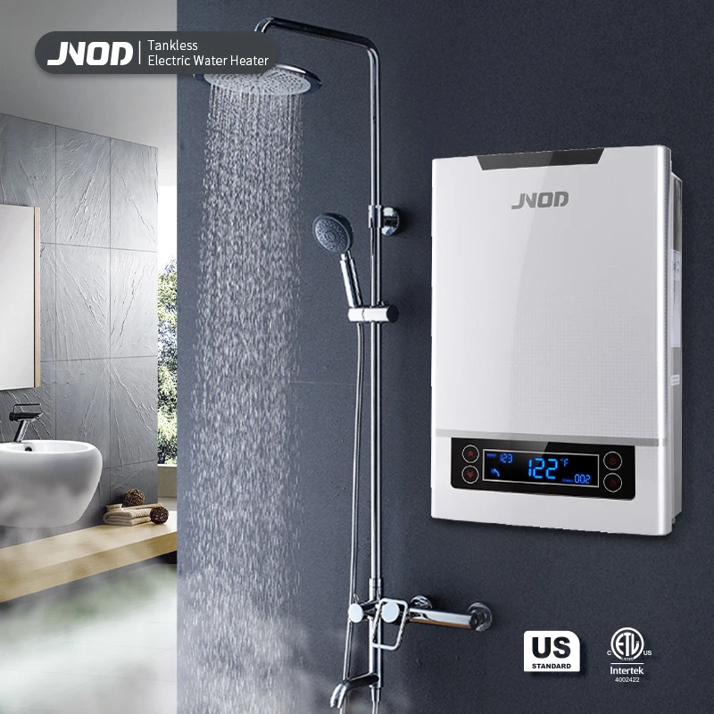 

JNOD Tankless Electric Water Electric heater Modern Novel Design Bathroom instant electric hot Water heater