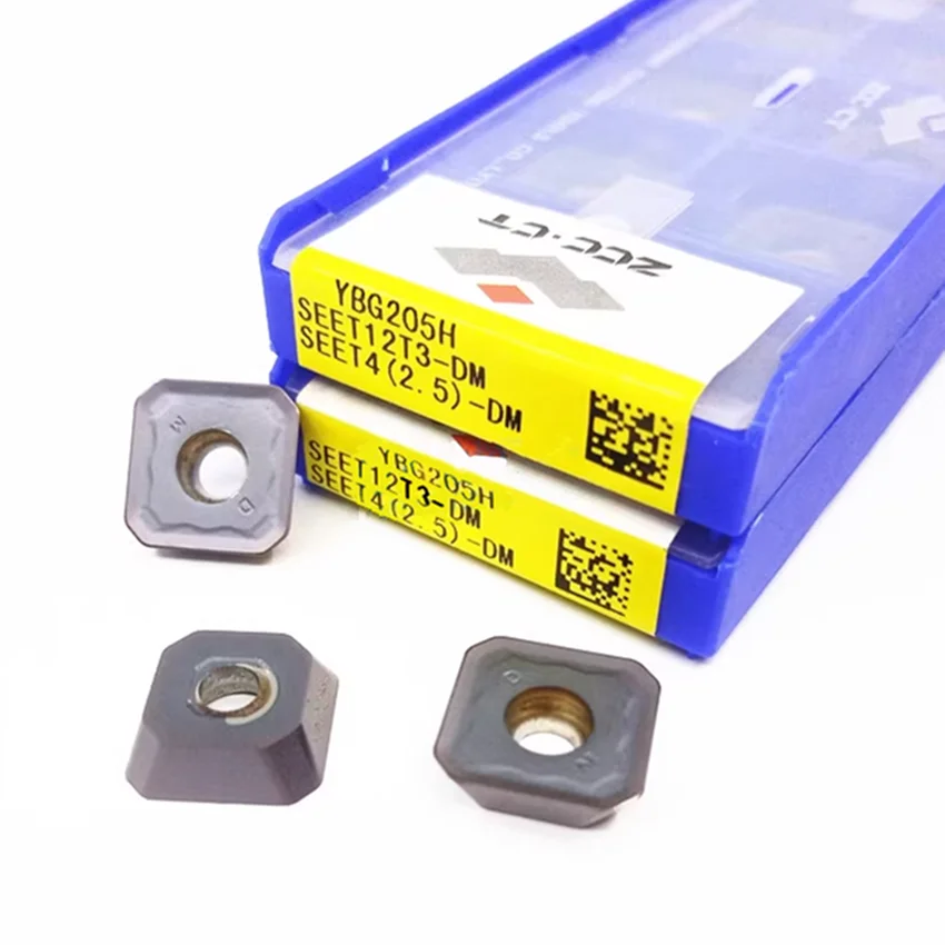 SEET12T3-DM YB9320/SEET12T3-DM YBG202/SEET12T3-DM YBG302/SEET12T3-DM YBG205H SEET12T3-DM ZCC.CT Твердосплавные пластины с ЧПУ 10 шт./кор.
