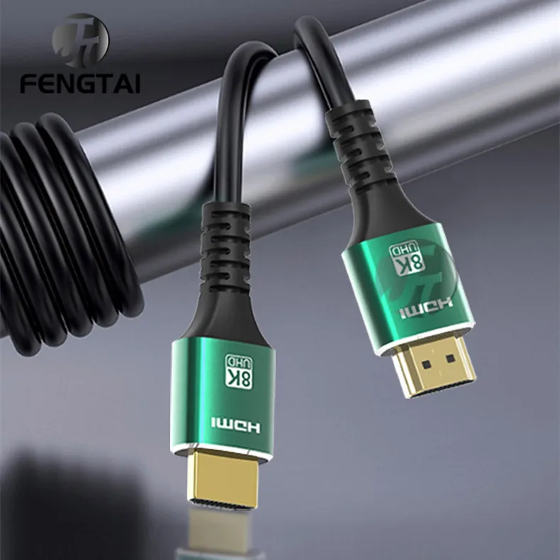 

FENGTAI HDMI-compatible Cable Video Cables 8K HDMI-compatible To HDMI Cable Gold Plated 3D 1080P for Monitor TV Computer 10M 15M