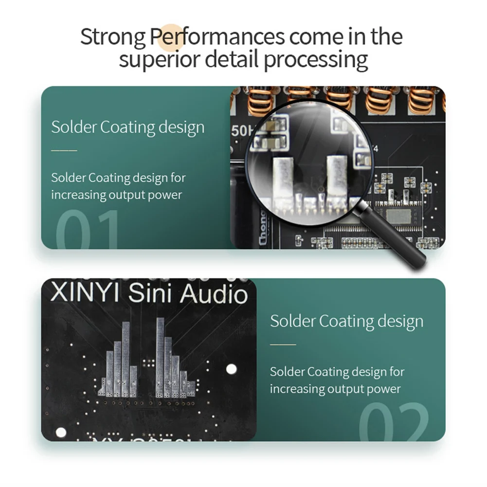 Модуль платы усилителя мощности S350H TPA3251 2 1 каналов Bluetooth высокий бас сабвуфер 220